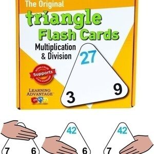 Learning Advantage | Other | Triangle Flash Cards Multiplication And ...